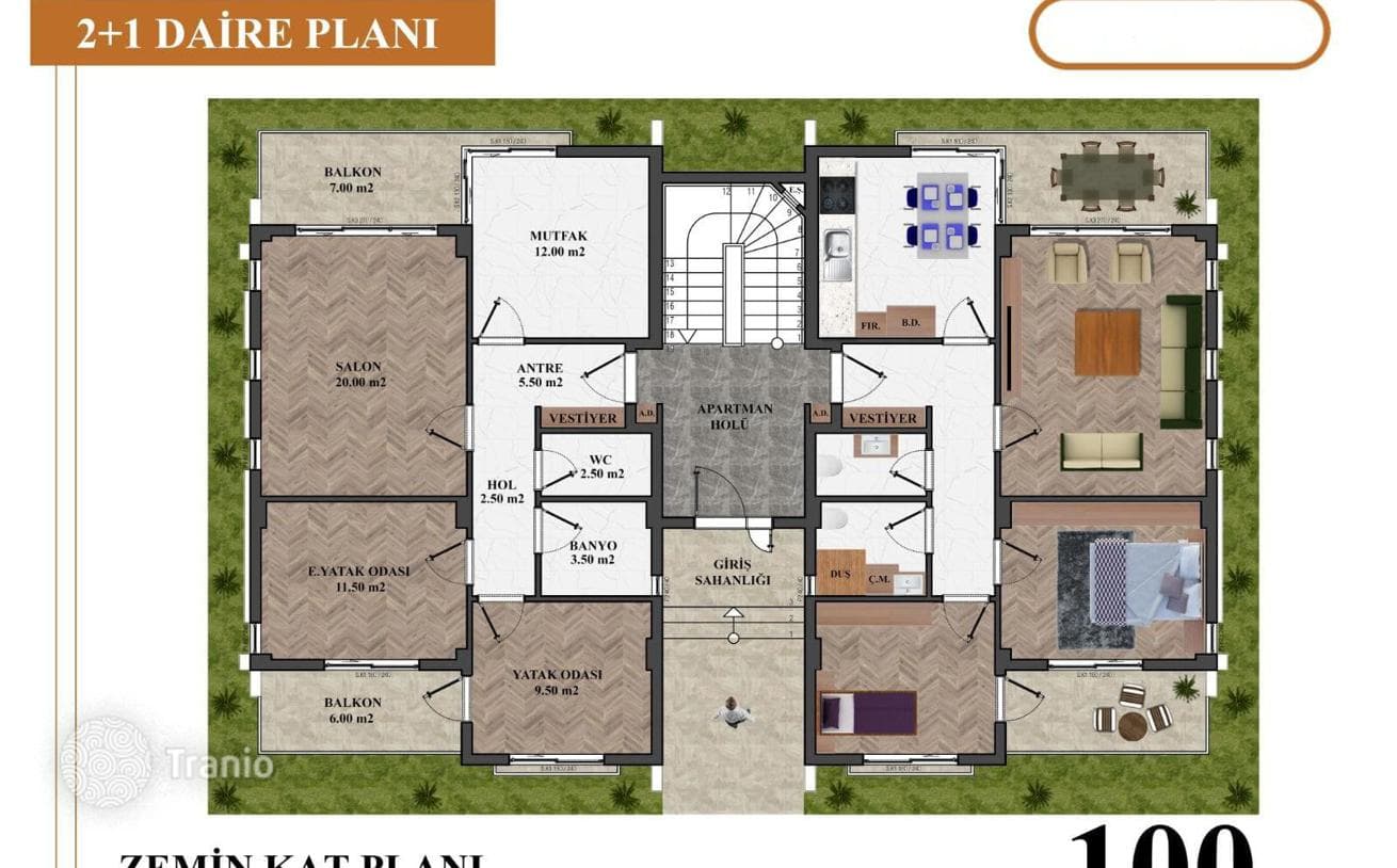 Luxury Apartments Eligible for Residence Permit in Kemer, Antalya, photo 5
