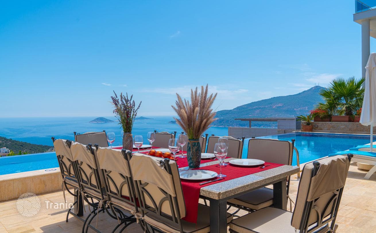 6-Bedroom Luxury Villa with Sea View in Kalkan, photo 2