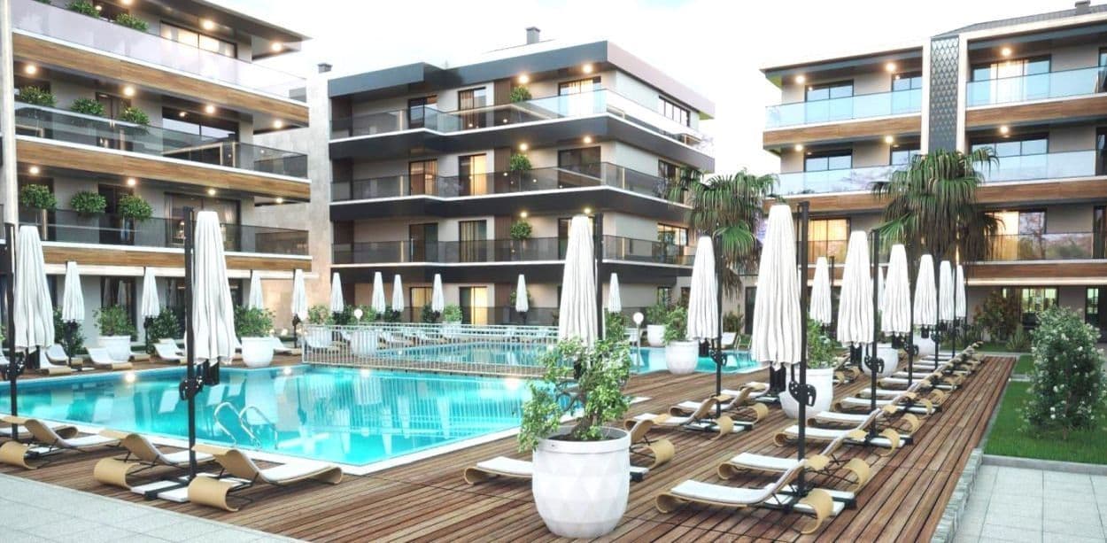 Квартира в Кушадасы, Турция, 50 м²