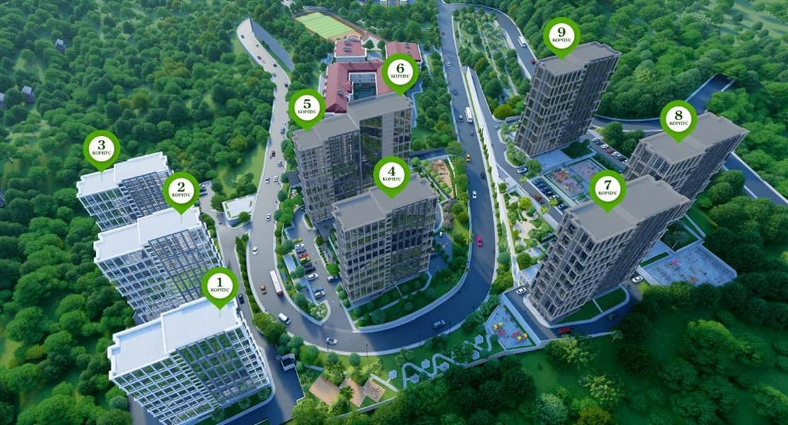 2-Bedroom Apartment with City and Mountain Views in Bytcha, Sochi, photo 2