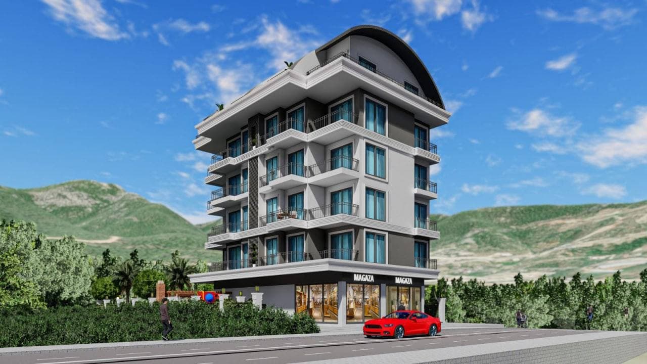 1–2-Bedroom Apartments in Tosmur, Alanya