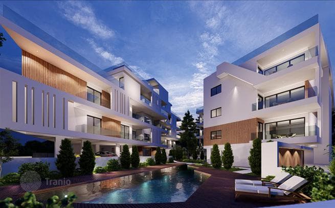 Gated Residential Development with Shared Pool near the Sea in Germasogeia, Limassol