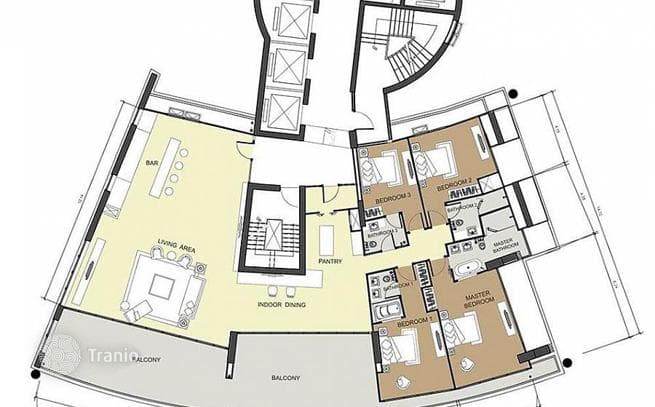 5-комнатная квартира 339 м² в Джомтьене, Таиланд, фото 5