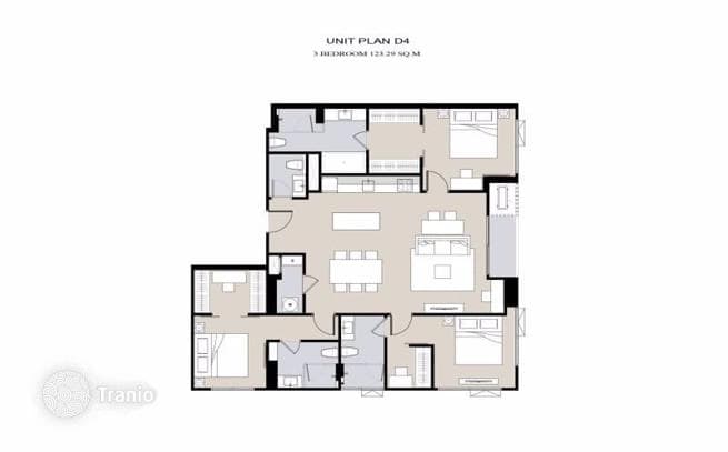 3-Bedroom Condo in Pathum Wan, Bangkok, photo 5