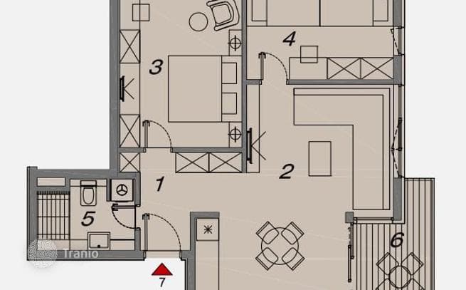2-Bedroom Apartment in Makarska, photo 4