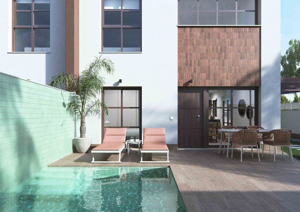 3-Bedroom Townhouse in Pilar de la Horadada, photo 2