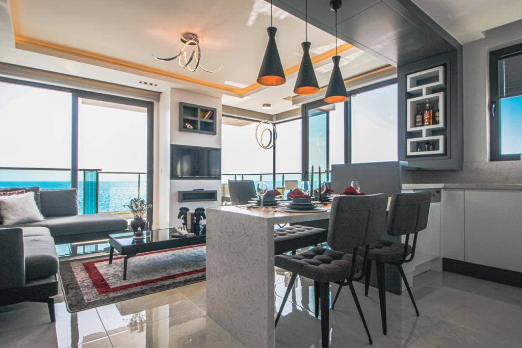 2-Bedroom (2+1) Apartment with Sea View in Mahmutlar, Alanya, photo 5