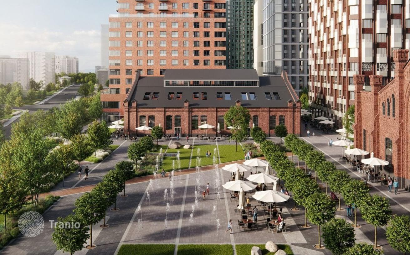 New Apartments with Pool, School and Preschool in Moscow