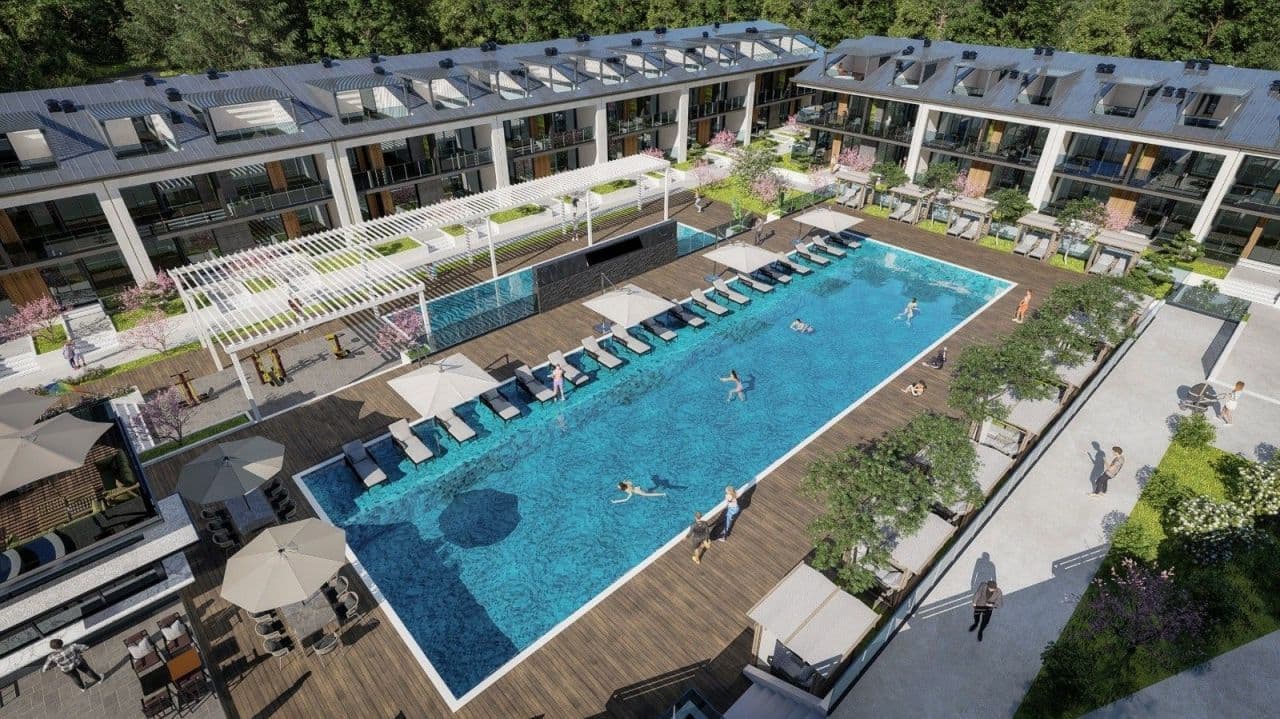 Апартаменты в Сиде, Турция, 100 м², фото 3