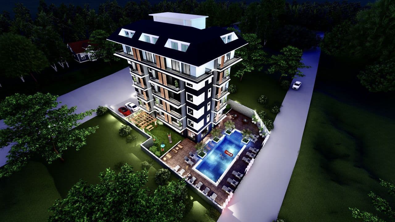 1-Bedroom Apartment in Avsallar, Alanya, photo 2