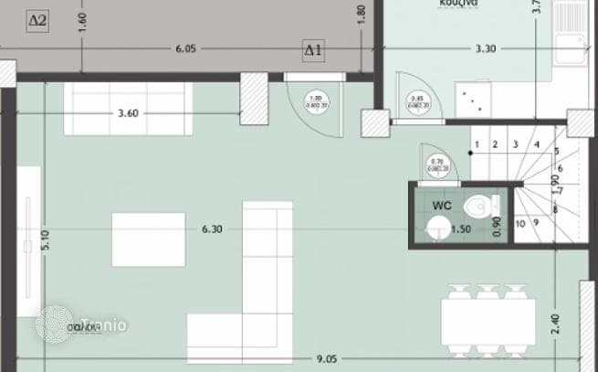 3-Bedroom Townhouse in Thessaloniki, photo 2