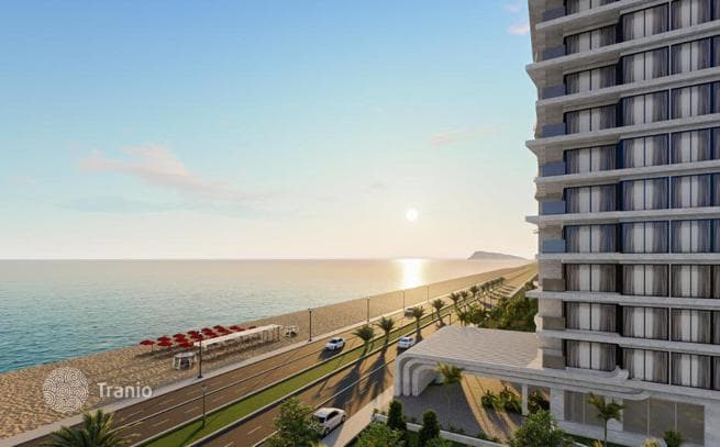 Luxury Beachfront Apartments with Private Beach in Mahmutlar, Alanya