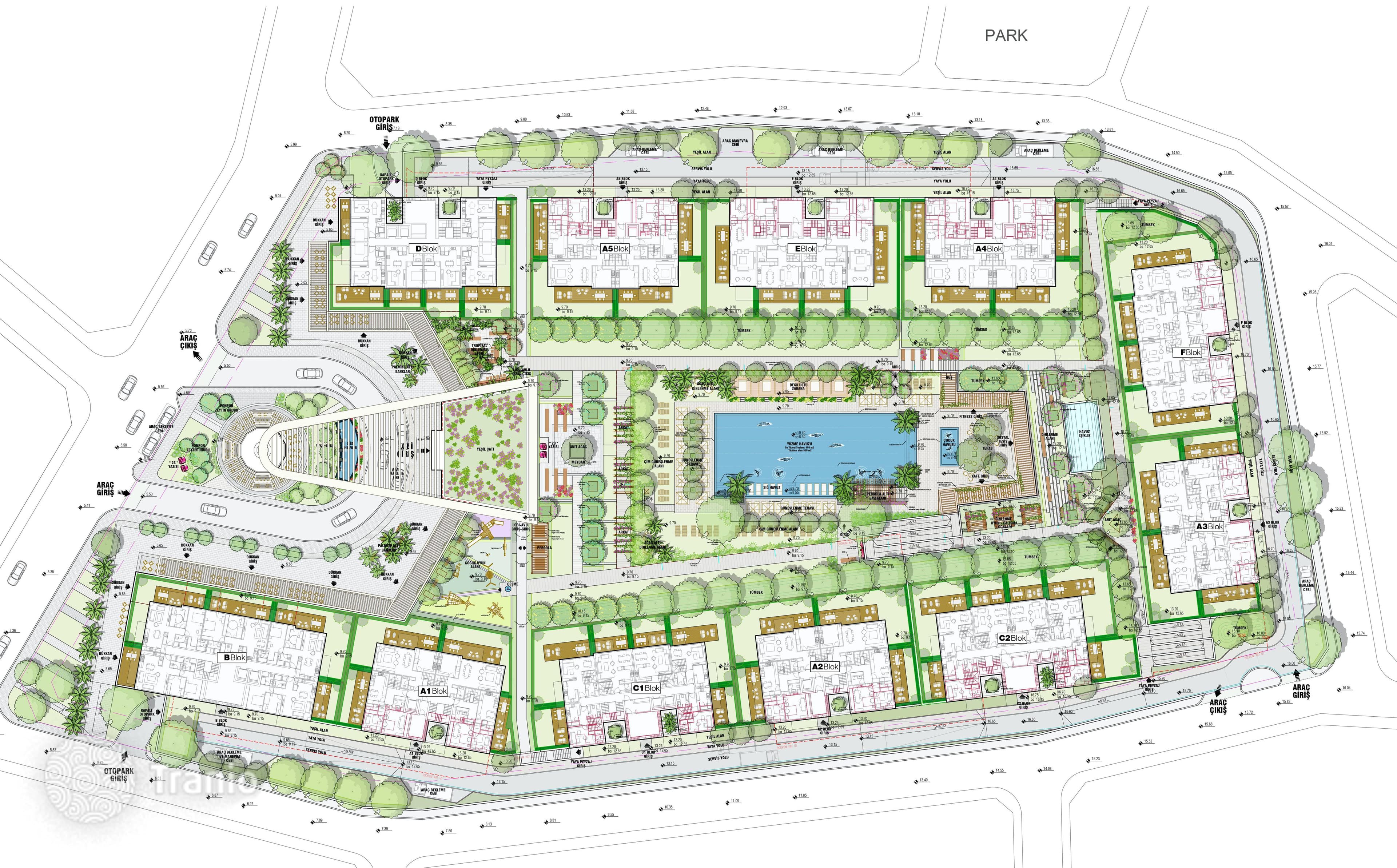 1–4-Bedroom Apartments with Shared Pool in Oba, Alanya, photo 3