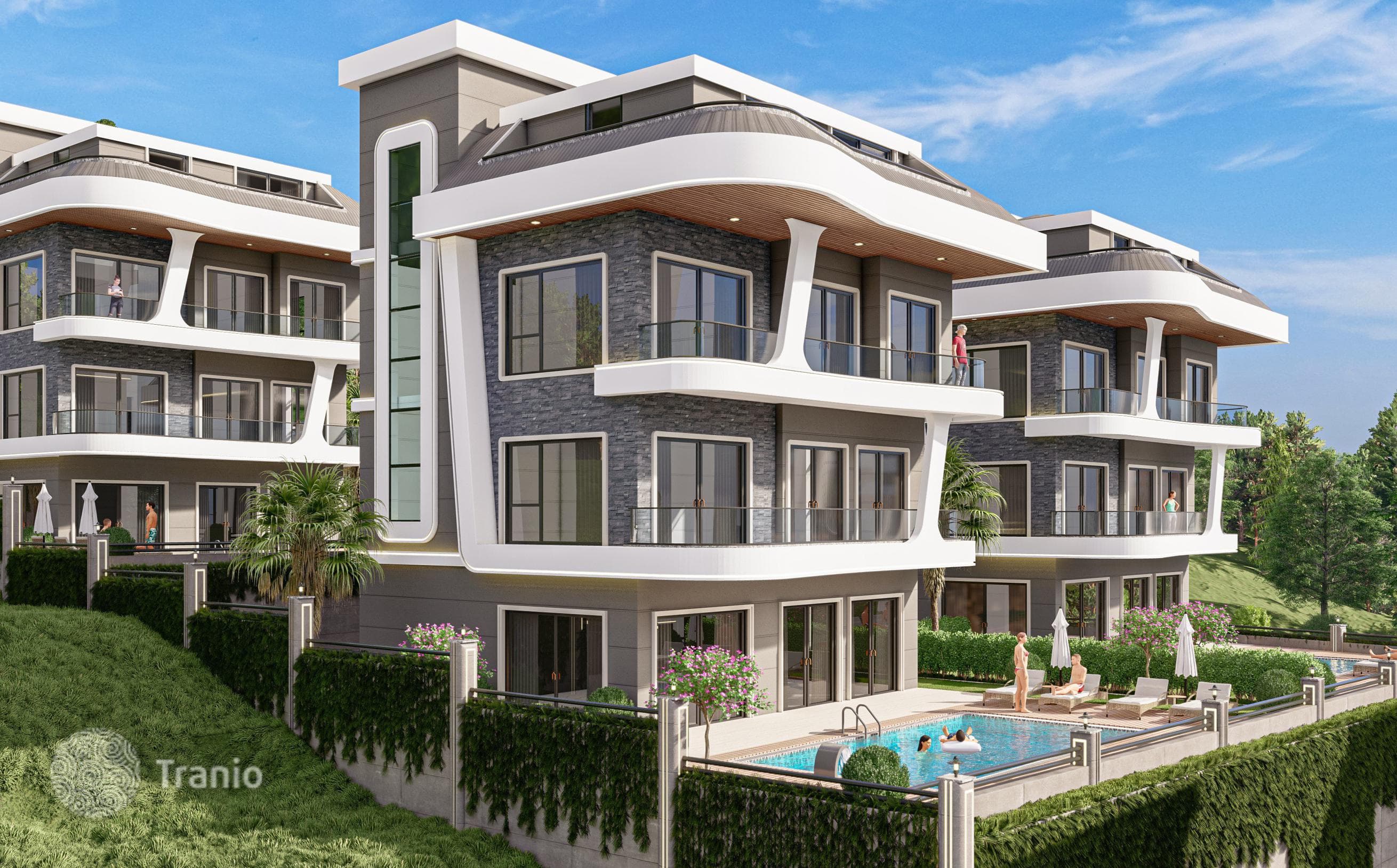 4-Bedroom Villa with Private Pool in Kargicak, Alanya, photo 5