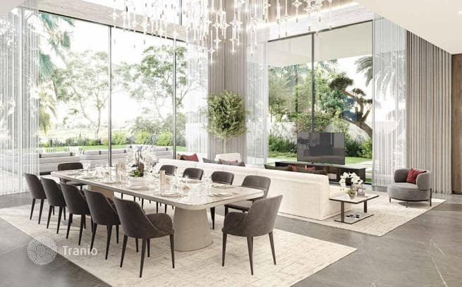 Новый комплекс вилл с бассейном и спа-зоной Utopia, Damac Hills, Дубай, ОАЭ, фото 2