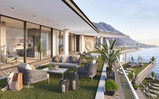1-Bedroom Apartment with Sea View in Rafailovici, Budva