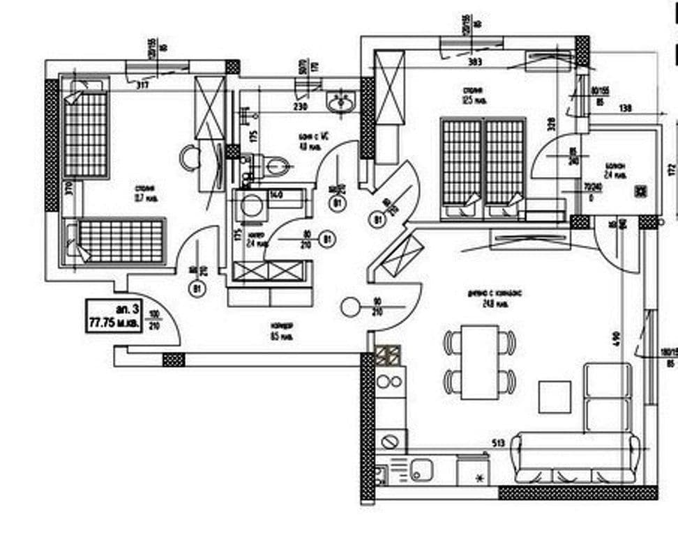 2-Bedroom Apartment in Levski, photo 2