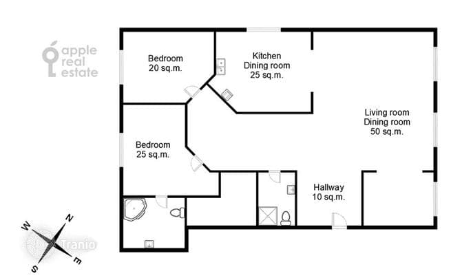 3-Bedroom Apartment with Office in Tverskoy District, Moscow, photo 4