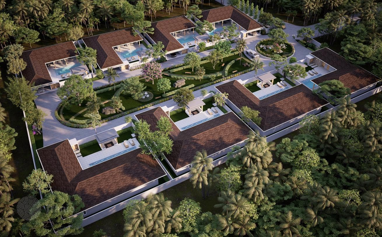 New Villas with Private Pools in Choeng Mon, Koh Samui