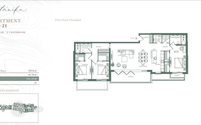 Apartments with Golf Course Access in Kotor, photo 2