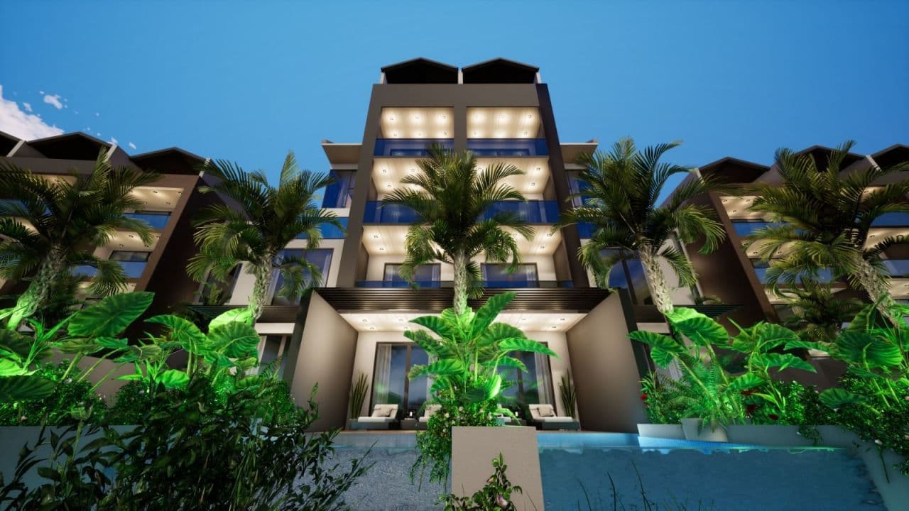 Апартаменты в Фетхие, Турция, 80 м²