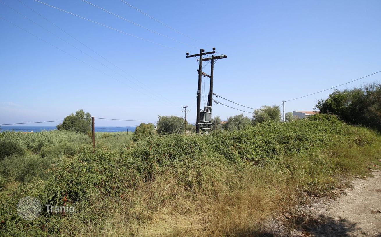 Land Plot 100 m from Sandy Beach in Athos, Greece