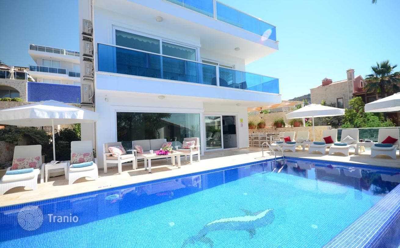 3-Bedroom Villa with Sea View in Kas, Turkey
