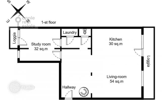 6-комнатная квартира 345 м² в районе Раменки, Россия, фото 5