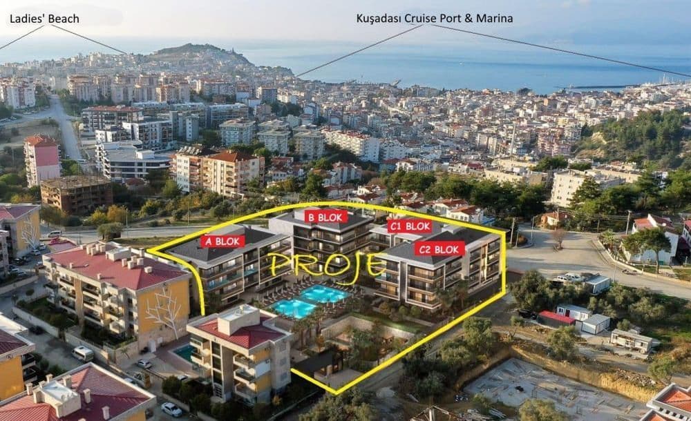 Квартира в Кушадасы, Турция, 50 м², фото 2
