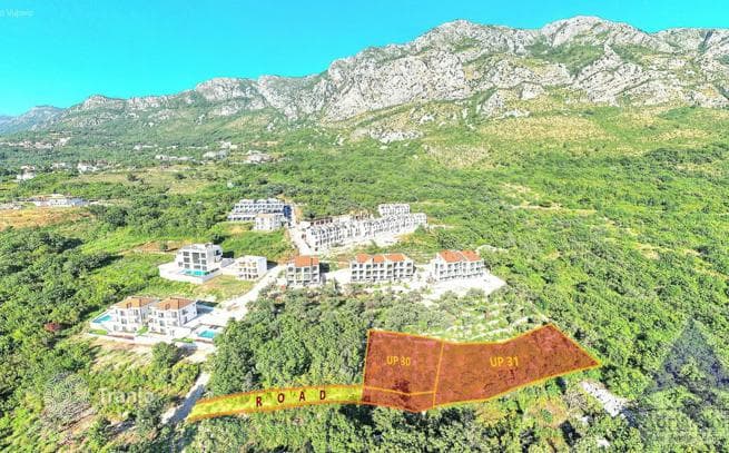 Land Plot with Sea and Mountain Views in Reževići, Budva, photo 2