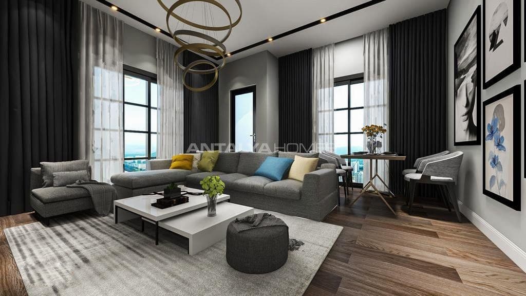 3-Bedroom Penthouse in Muratpasa, Antalya, photo 4
