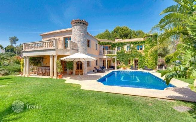 3-Story Villa with Private Pool and Sea View in Sol de Mallorca