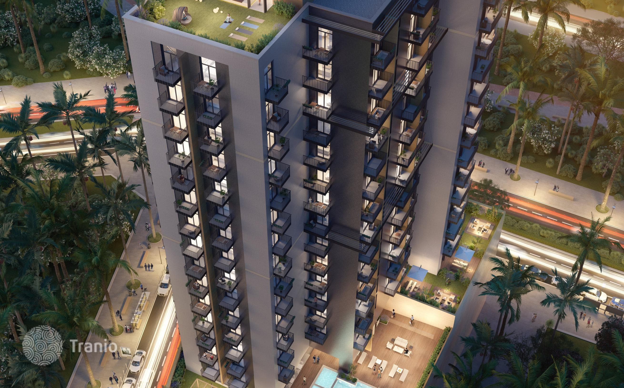 Modern Studio Apartment with Shared Pool and Roof Terrace in Dubai, photo 2