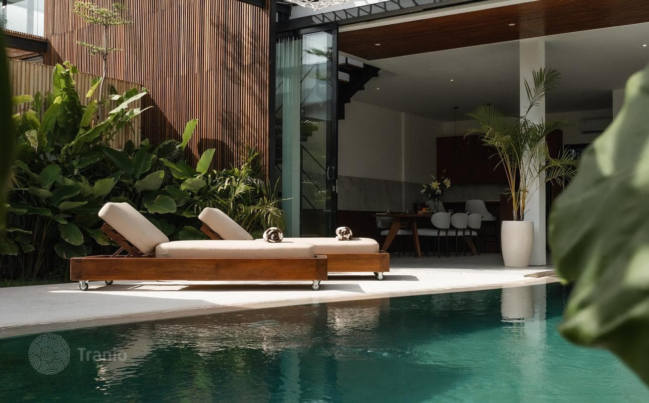 New 2-Story Villas with Unique Design in Canggu, Bali