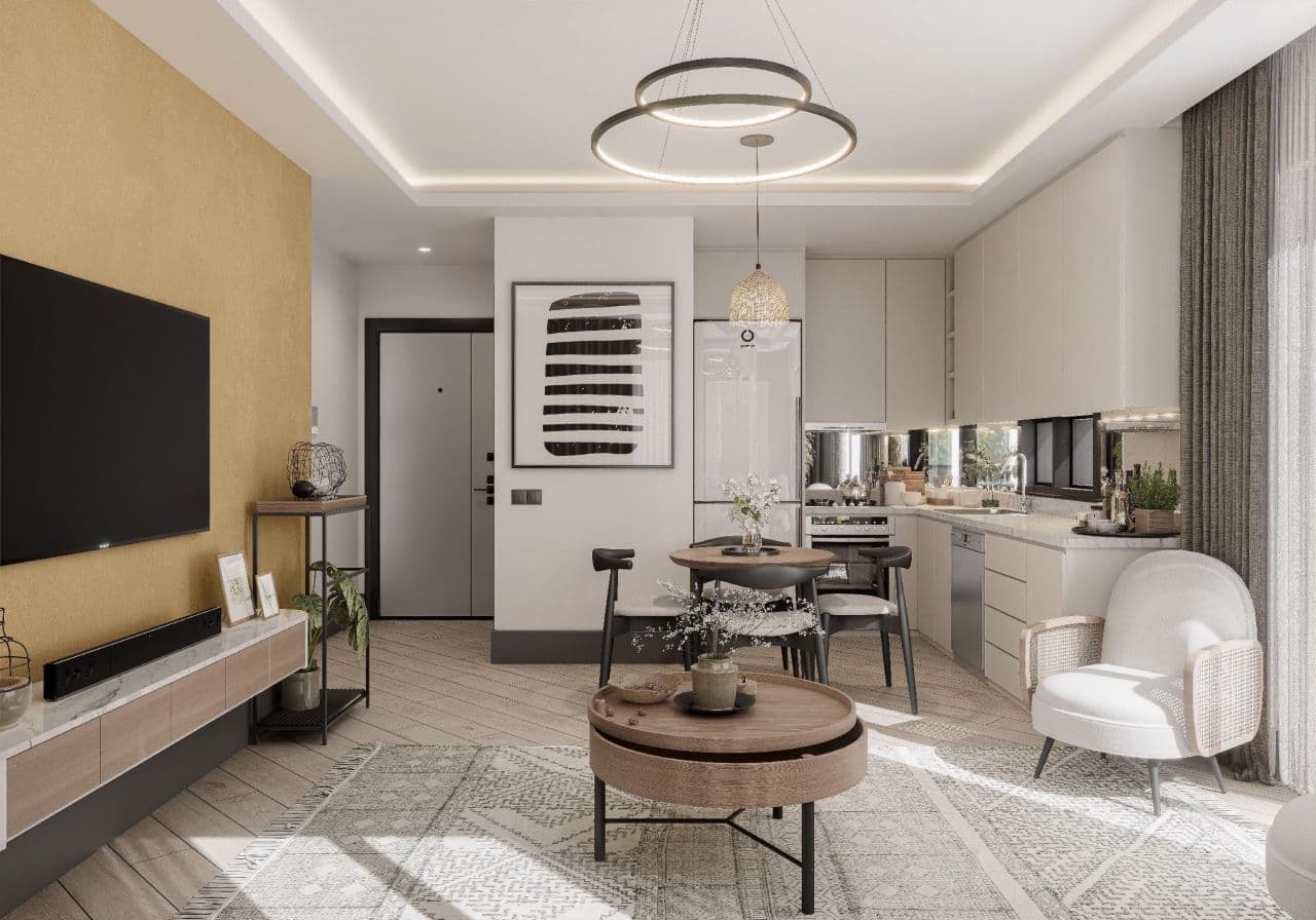 3-Bedroom Penthouse in Aksu, Antalya
