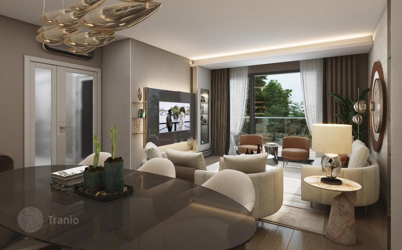New Apartments with Shared Pools in Istanbul