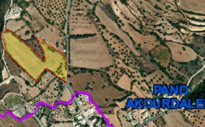 Land Plot in Pano Akourdaleia, Paphos