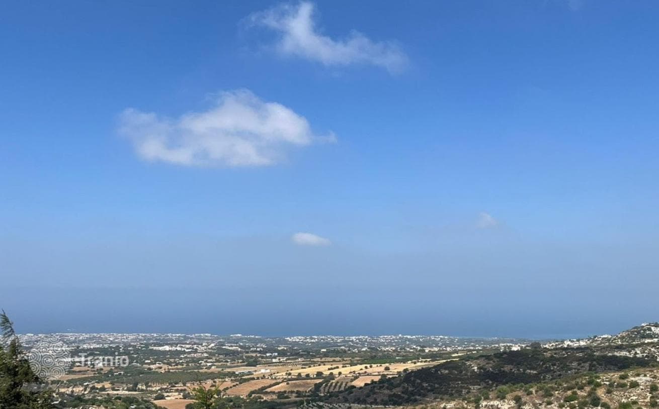 Land Plot with Panoramic Sea and City Views in Tsada, Paphos, photo 4