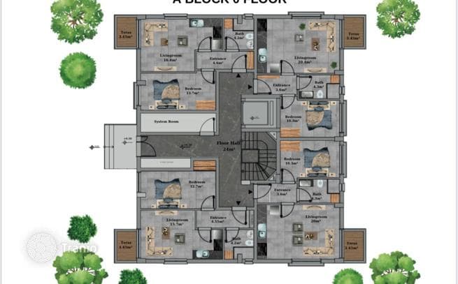 New Apartments in Dosemealti, Antalya