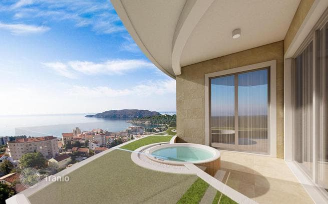 1-Bedroom Apartment with Sea View in Ivanovich, Budva, photo 2