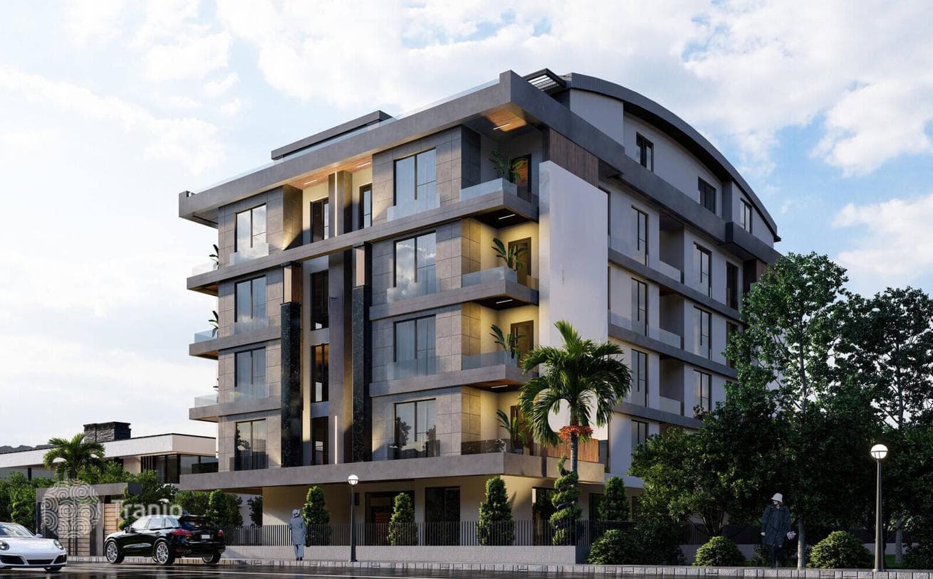 3–4-Bedroom Duplexes with Shared Pool in Konyaalti, Antalya