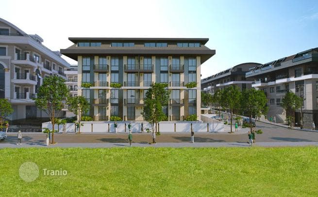 New Apartments Eligible for Residence Permit in Oba, Alanya
