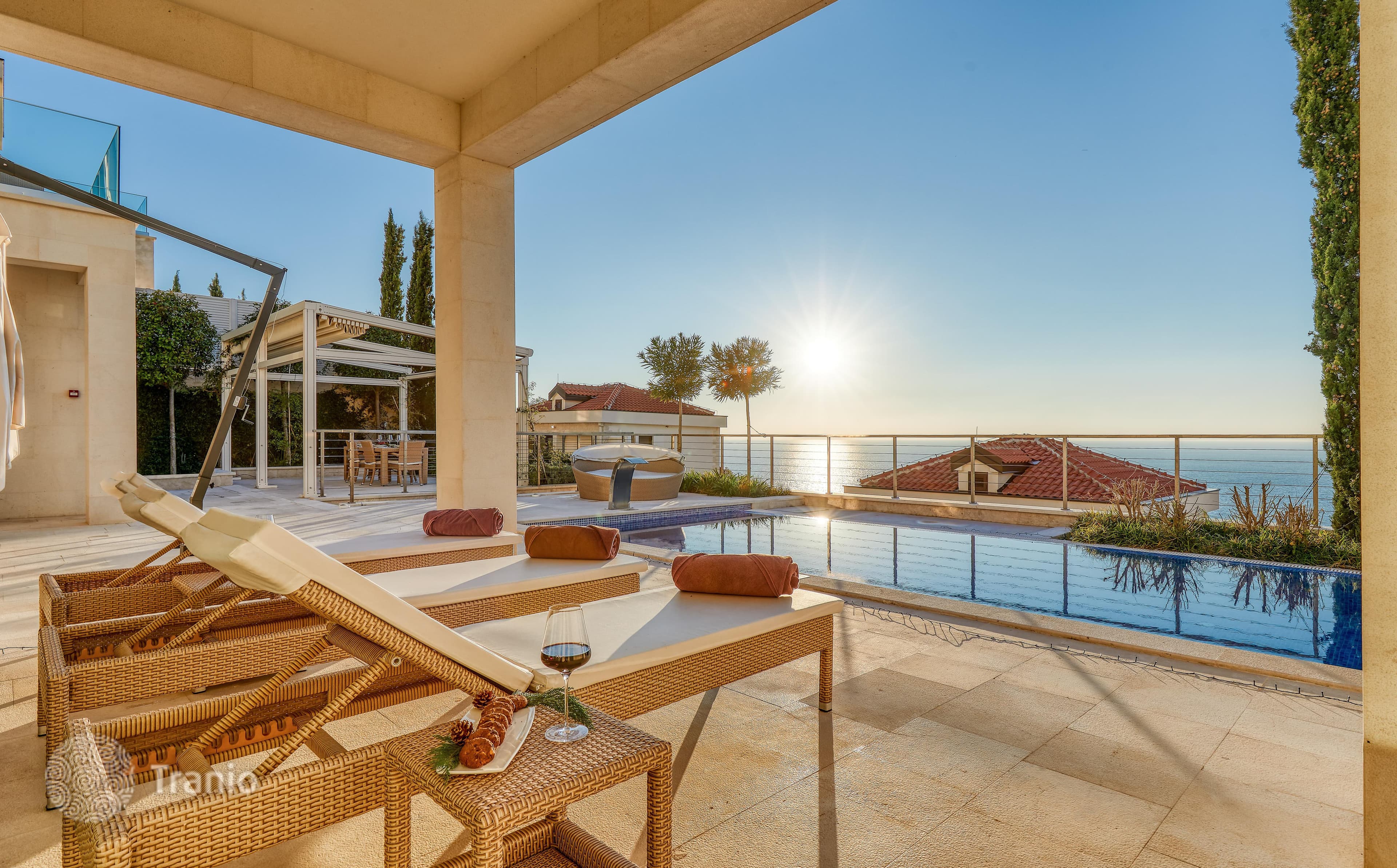 3-Bedroom Villa with Sea View in Budva, Montenegro