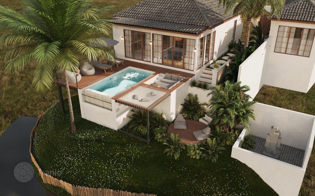 New Villa with 16% ROI 5 Minutes from Ubud, Bali