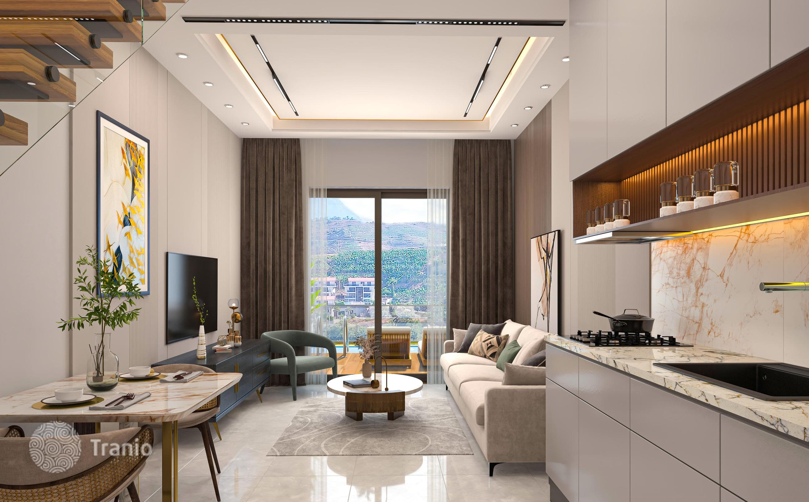 New Villas and Duplexes in Kargicak, Alanya