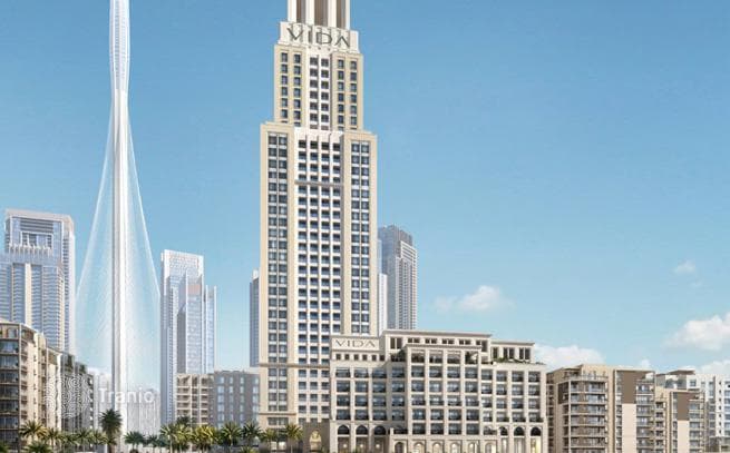 Высотная резиденция на пляже Vida Creek Beach с отелем и собственным пляжем, Dubai Creek Harbour, Дубай, ОАЭ, фото 4