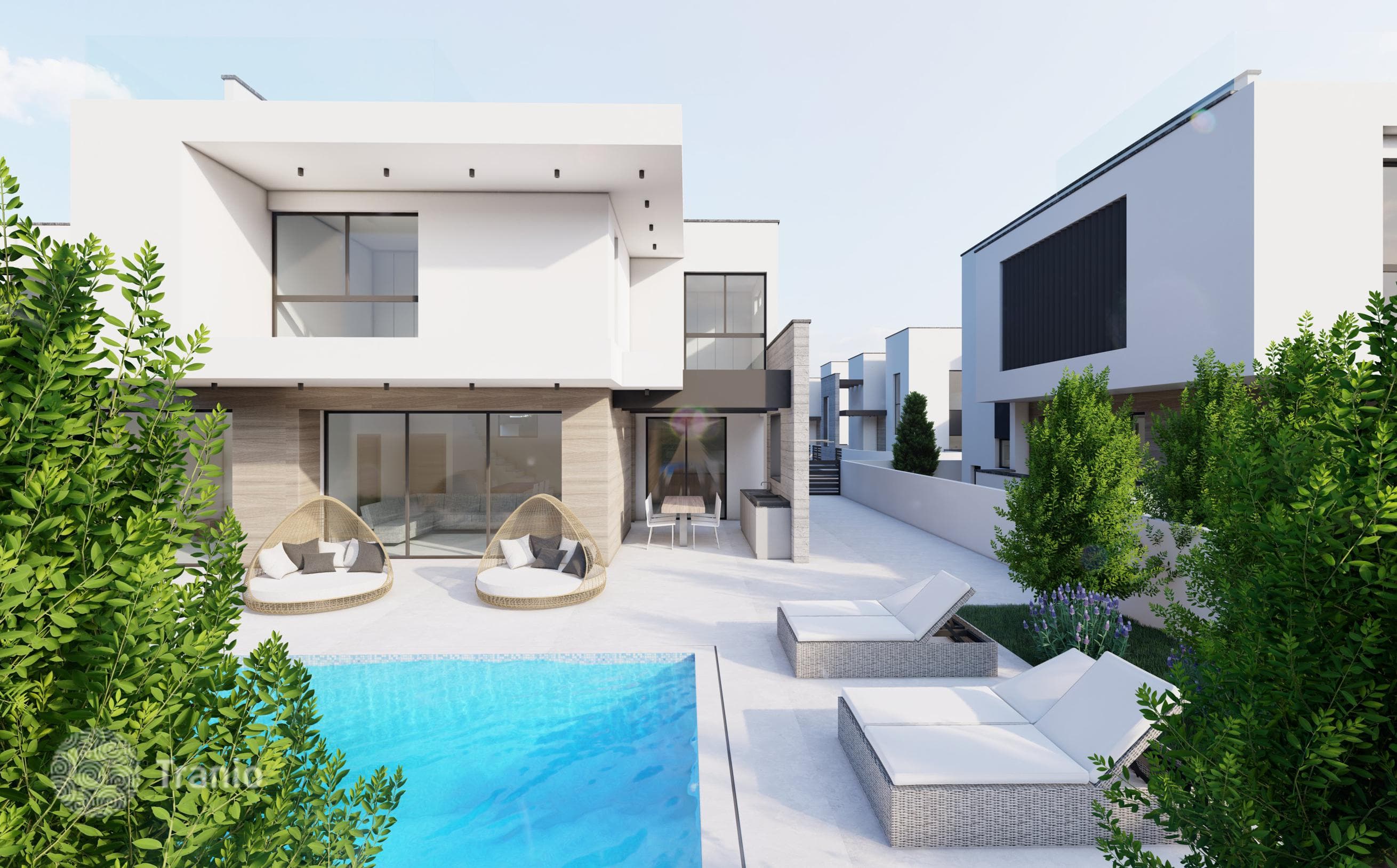 New Villas 450 m from the Beach in Paralimni, Cyprus, photo 4