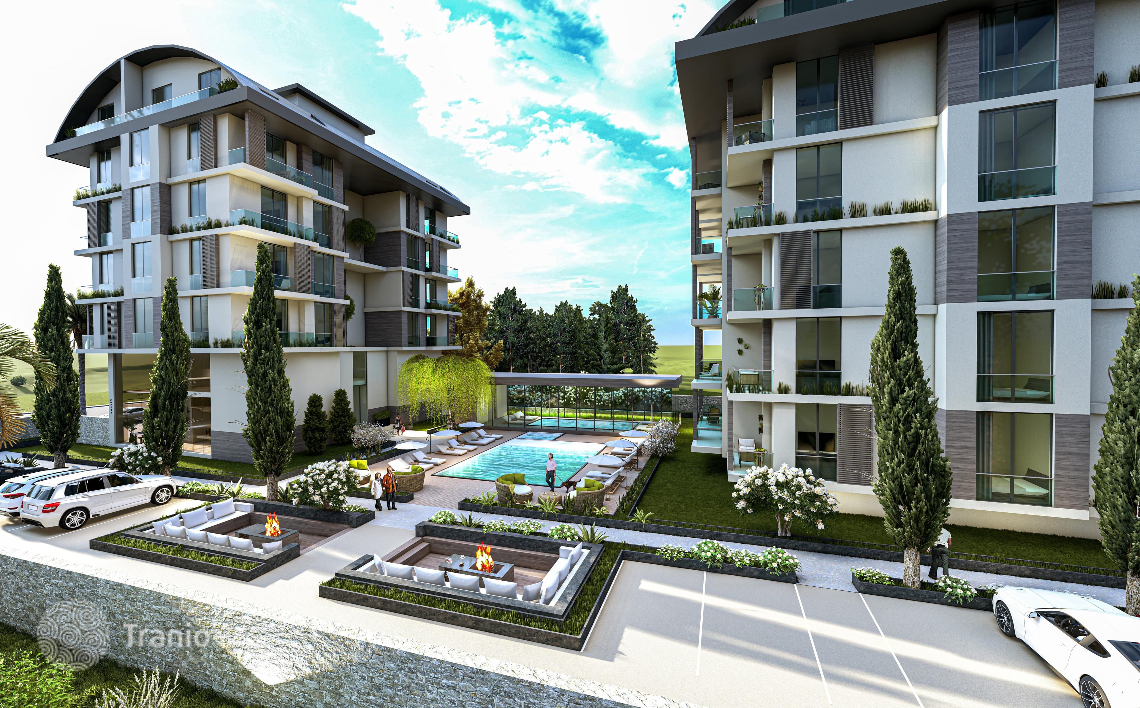 1-Bedroom Apartment with Sea View in Kargicak, Alanya, photo 2