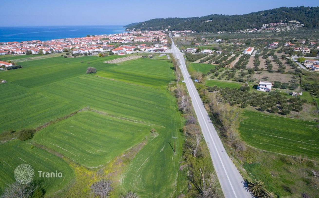 Large Land Plot with Panoramic Views Near the Beach in Kassandra, Greece