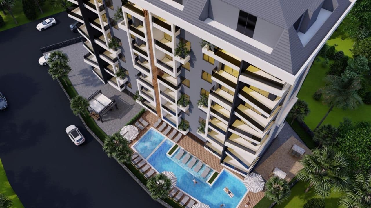 3-Bedroom Penthouse in Avsallar, Alanya
